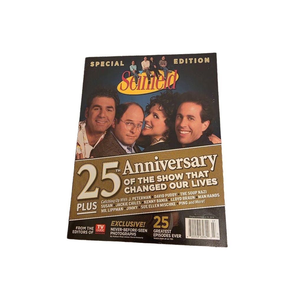 Seinfeld Feature Behind the Scenes  Magazine 25th Anniversary‎ Year 2014